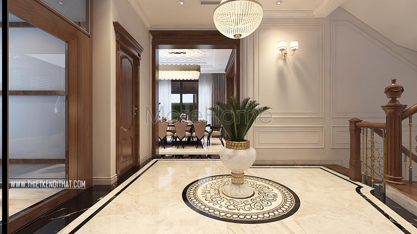 Thiết kế nội thất biệt thự Vinhomes GreenBay HL30 